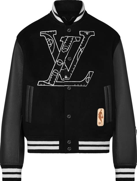 lv nba varsity jacket|louis vuitton monogram varsity jackets.